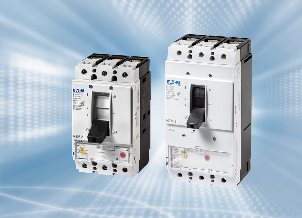 Disjoncteurs NZML2 et NZML3 à haut pouvoir de coupure sous courant assigné d’emploi de 690 V